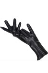 Gants dhiver en cuir pour femme Noir Véritable peau de mouton Gants chauds dhiver, 7022, 8