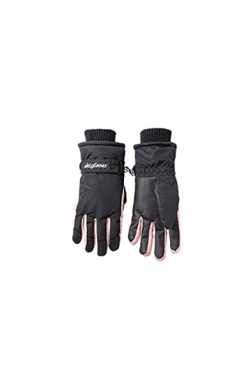 ZAJ Garder au Chaud Gants Chauds à Doigts fractionnés - Gants à écran Tactile dhiver for Femmes - Gants thermaux Adultes for