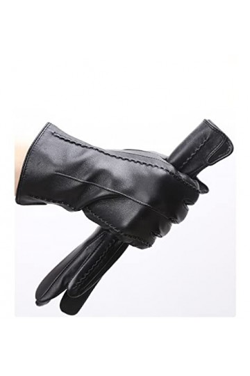 Gants Et Moufles Homme Gants Hiver Homme Chaud Gants Chauds Hommes Hiver Eau Ondulation Gants Pour Hommes Gants En Cuir Pour 