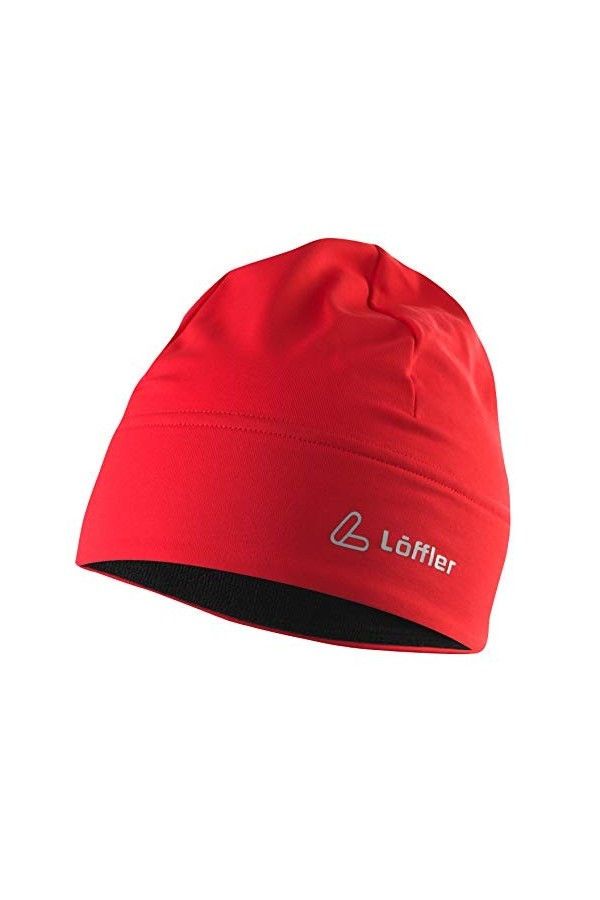 LÖFFLER Bonnet Unisexe Mono Tvl M Noir