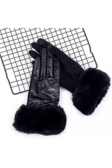 TIANYIA Gants en Tricot Gants pour Femmes à la Mode, Mitaines Respirantes Chaudes dhiver pour la Course à Pied, Le Travail, 