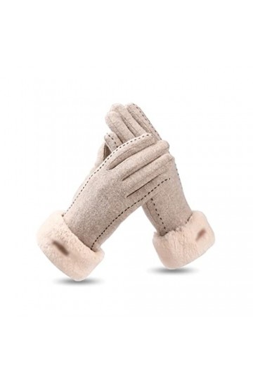 iPeson Doigts Antidérapants Gants dhiver for Femmes Gants à écran Tactile Chaud et Velours Velvet Women Gants Gants de Cycli