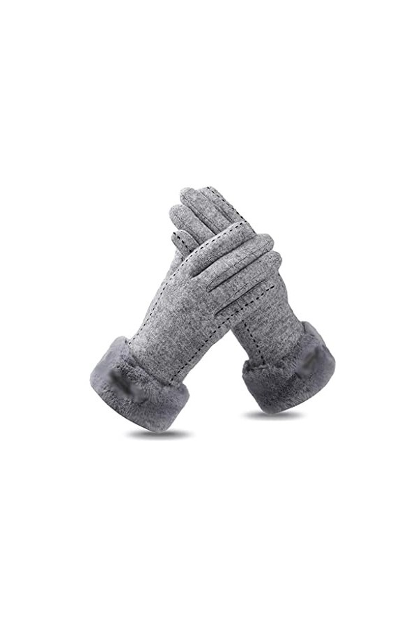 iPeson Doigts Antidérapants Gants dhiver for Femmes Gants à écran Tactile Chaud et Velours Velvet Women Gants Gants de Cycli