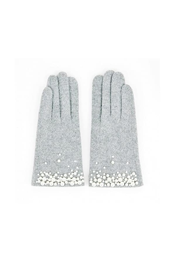 Gants dhiver épais en laine de luxe pour femme - Gants de conduite épais en cachemire