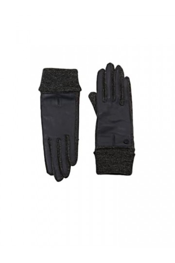 ESPRIT 103EA1R302 Gants pour Temps Froid, 010/ANTHRACITE, L Femme