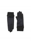 ESPRIT 103EA1R302 Gants pour Temps Froid, 010/ANTHRACITE, L Femme