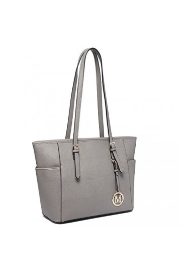 Miss Lulu Sac à Main Bandoulière Portés Main Elégant en Cuir PU pour Femme