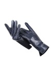 Dndrdhfb Gants dhiver en cuir pour femme, solides, courts, froids, chauds, pour conduite en plein air, moto, moufles blanche