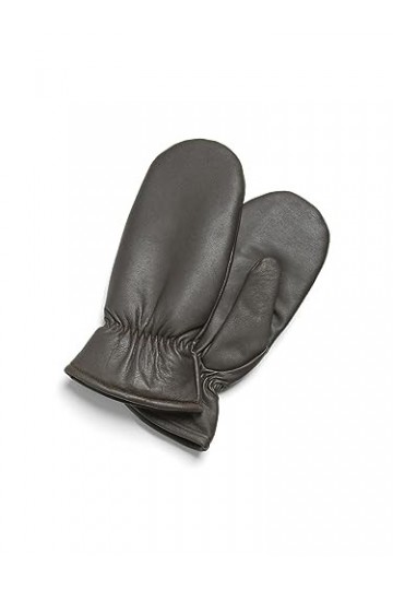 VILA Moufles En cuir Chocolate Fondant L Chocolate Fondant L