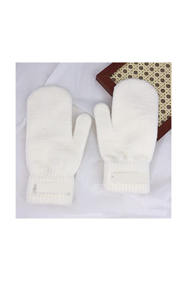 INGVY Gants dhiver pour femme - Moufles mignonnes - Automne et hiver - Gants déquitation chauds - Résistants au froid