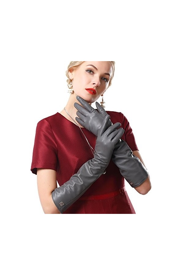 NappaNovum - Gant - Femme - blanc - X-Large