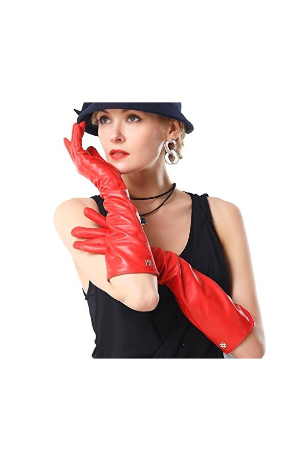 NappaNovum - Gant - Femme - blanc - X-Large