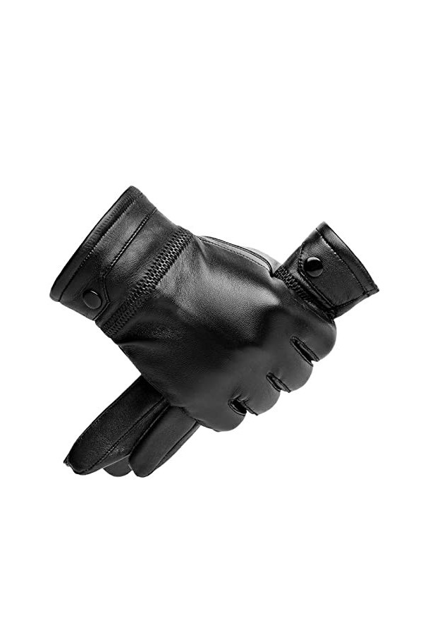Gants Et Moufles Homme Gants Hiver Homme Chaud Gants Pour Hommes Coupe-Vent Et Gants À Écran Tactile Chauds Gants DHiver Cha