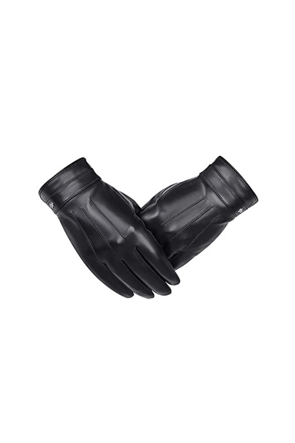 Gants Et Moufles Homme Gants Hiver Homme Chaud Gants Pour Hommes Coupe-Vent Et Gants À Écran Tactile Chauds Gants DHiver Cha