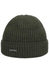 STETSON Bonnet Parkman Femme/Homme - Made in Italy,Made The EU Bonnets à Revers en Reps de Ski avec Automne-Hiver - Taille Un