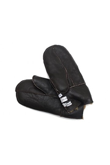 A to Z Leather - Gant - Femme marron Dark Brown With Ginger Fur Medium