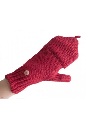 Alpacaandmore Gant - Femme Rouge Rot taille unique
