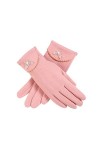 YIAAN Épaissir Gants Gants dhiver Femmes Plus Velvet Gants Chauds Épais for Équitation Gants Décran Tactile Mignon Chauds e
