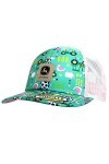 John Deere Farm Animals & Tractor Cap-Turquoise-One Size