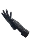 Gants Femmegants En Cuir De Poignet Pour Femmes DHiver En Peau De Mouton Gants En Cuir Chaud Pour Conduire Et Conduire Des M