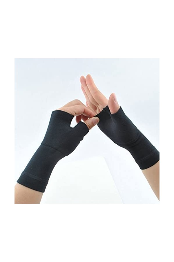 LSDJGDDE Gants de soutien du poignet - Protection du pouce - Couleur unie - Multicolore - Taille XL