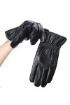 Gants Et Moufles Homme Gants Hiver Homme Chaud Gants Chauds Hommes Hiver Eau Ondulation Gants Pour Hommes Gants En Cuir Pour 