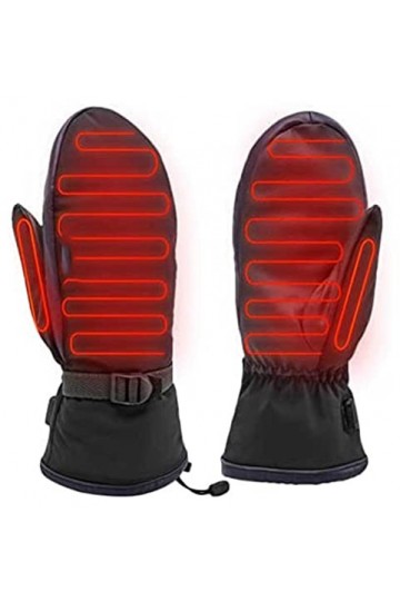 Moufles de ski chauffantes, écran électronique tactile, imperméable et coupe-vent, idéal pour le ski, lescalade et la moto