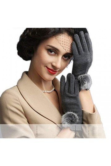 Mme Winter Velvet Épaississement Tactile Chaud Young Styles Écran Conduite Slip Mode Coréenne Mitaines Moufles Color : 3, Si