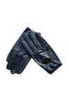 HEAITHpool Gants en cuir pour femme - Une couche fine - Non doublés - Style creux - Pour équitation en plein air - Conduite -