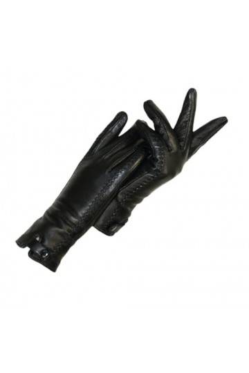Gants dhiver en cuir véritable pour femme avec doublure en fourrure et fermoir riveté, Fonctionnement du téléphone1, 7