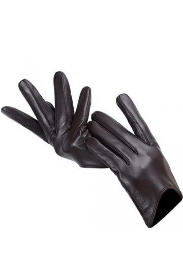 Gants en peau de mouton tendance pour femme - Gants dhiver pour garder au chaud