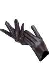 Gants en peau de mouton tendance pour femme - Gants dhiver pour garder au chaud