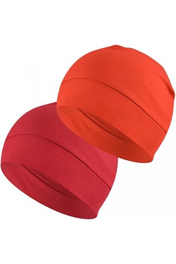 EINSKEY Bonnet de Nuit Homme Femme Coton Respirant Skull Cap pour Sport, Chimio, Cancer, Sommeil