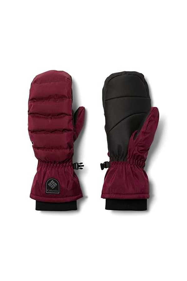 Columbia Snow Diva Insulated Mitten Moufles isolées, Marionberry Sheen, L Femme