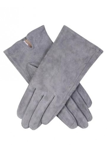 Dents - Gant - Femme - Gris Charbon - FR : Large