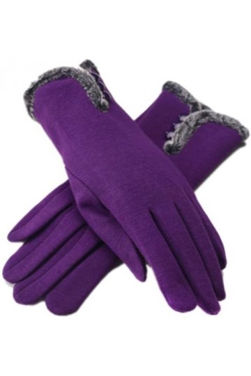 FLYIFE Unisexe Adulte Moufles New Gants Femmes Automne Chaud Simple Hiver Respirant Glamorous Coton Écran Tactile Plus de Vel