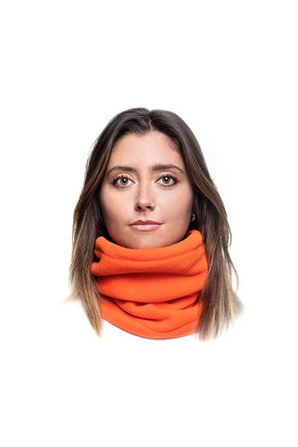 ...KARL LOVEN Tour de Cou Homme Femme Unisex Polaire Cache-Cou col Nez Hiver masque écharpe Tube Chaud épais ski cyclisme vél