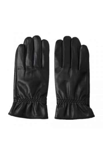Gants Gants En Cuir Pour Écran Tactile Hiver Et Gants Chauds En Velours Pour Femmes Xl