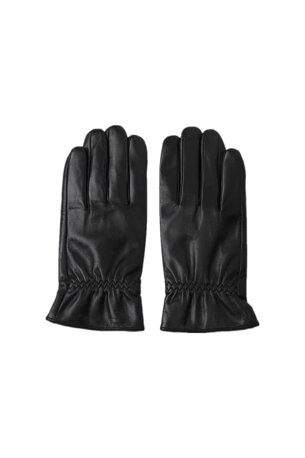 Gants Gants En Cuir Pour Écran Tactile Hiver Et Gants Chauds En Velours Pour Femmes Xl