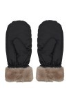 Becksöndergaard Gants Makara Puff Mittens - Moufles matelassées / Gants dhiver doublés pour femmes avec coutures matelassées