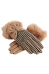 Gants Chauds Femme Pied Automne Hiver Young Styles Et De Poule Épaississement Coréen Moufles En Plein Air Moufles Color : No