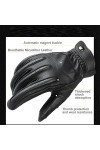 Gants Et Moufles Homme Gants Hiver Homme Chaud Gants DÉcran Tactile Pour Hommes Gants De Moto En Cuir Gants De Vélo De Monta