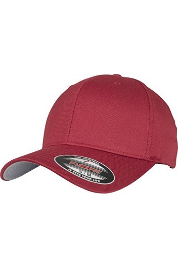 Flexfit Mixte Flexfit Wooly Combed Baseball Cap, Noir blk/blk , S-M EU