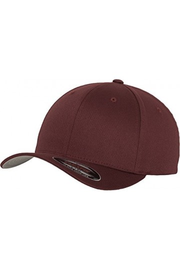 Flexfit Mixte Flexfit Wooly Combed Baseball Cap, Noir blk/blk , S-M EU