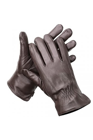 Gants Et Moufles Homme Gants Hiver Homme Chaud Gants Chauds Hommes Hiver Eau Ondulation Gants Pour Hommes Gants En Cuir Pour 