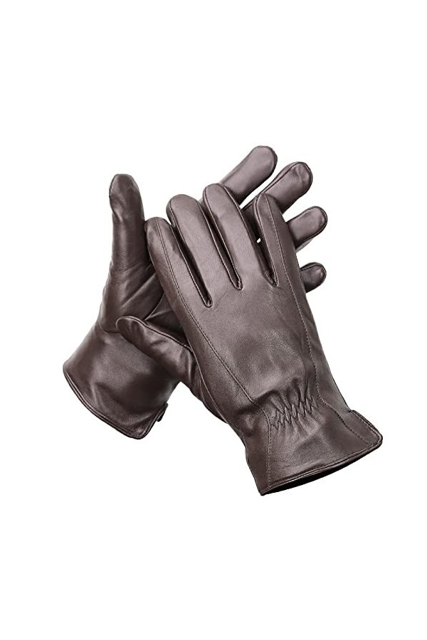 Gants Et Moufles Homme Gants Hiver Homme Chaud Gants Chauds Hommes Hiver Eau Ondulation Gants Pour Hommes Gants En Cuir Pour 