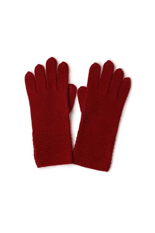Gants Dhiver Pour Hommes/femmes Gants de dames en cachemire, écran tactile séparé à lécran tactile des gants chauds avec do