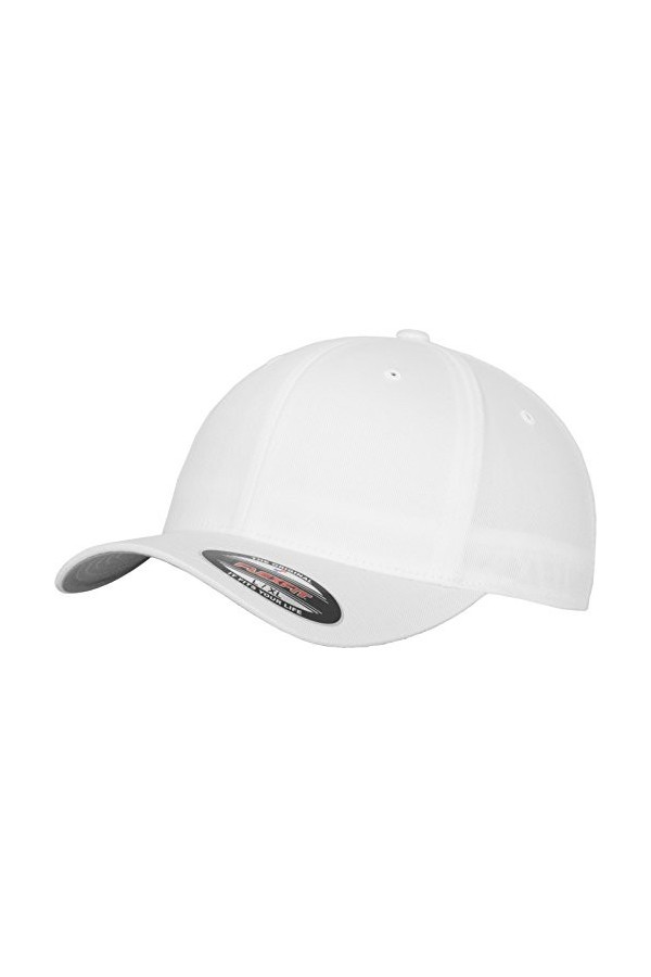 Flexfit Mixte Flexfit Wooly Combed Baseball Cap, Noir blk/blk , S-M EU