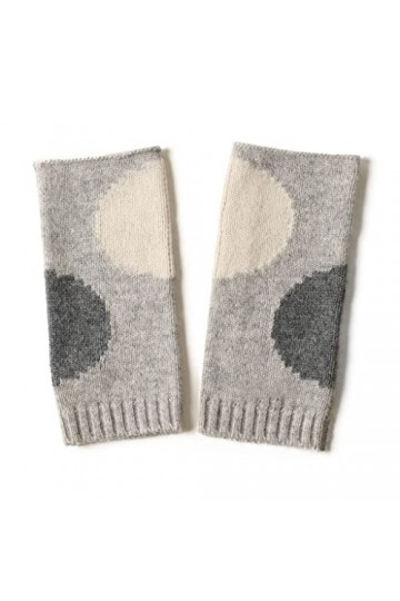 Gants dhiver pour Hommes/Femmes Womens Hiver Chaud Cachemire tricoté Bras Chaleureux Soft Sympa Doux avec Motif Gants de Mou