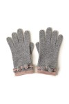 Gants dhiver pour Hommes/Femmes Gants de Femme en Cachemire, avec des Points darc à lécran Tactile SMS des Gants Chauds av